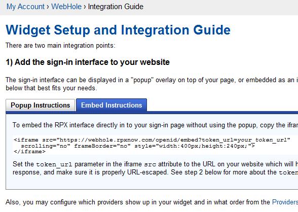 RPX Embed Instructions Page