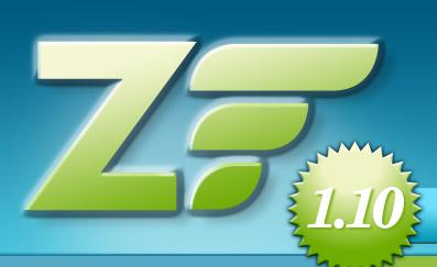 Zend Framework Version 1.10 Logo Zend Framework Logo